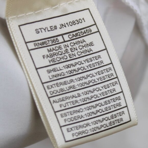 Betsey Johnson Women's White Pink Pepper Butterfly-Print Midi Dress Size XS - Picture 7 of 11